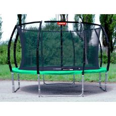 Trampolína Jumpex SST 427 cm (4,3 m) Zelená s vnitřní sítí