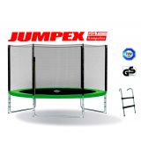 Trampolína Jumpex SST 305 cm/3 nohy zelená s vnější sítí
