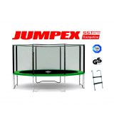 Trampolína Jumpex SST 366 cm ( 3,66 m ) Zelená s vnější sítí